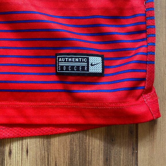 Nike USMNT USA Jersey Authentic Training Shirt, 2016 2017, Red / Blue, Sz XL - Picture 5 of 11